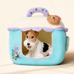 Corduroy Pet Bed with Removable Cover