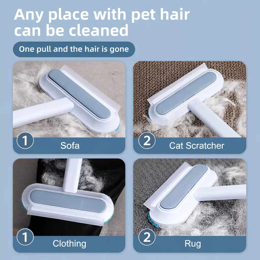 4-in-1 Pet Hair Remover Roller for Furniture and Carpets
