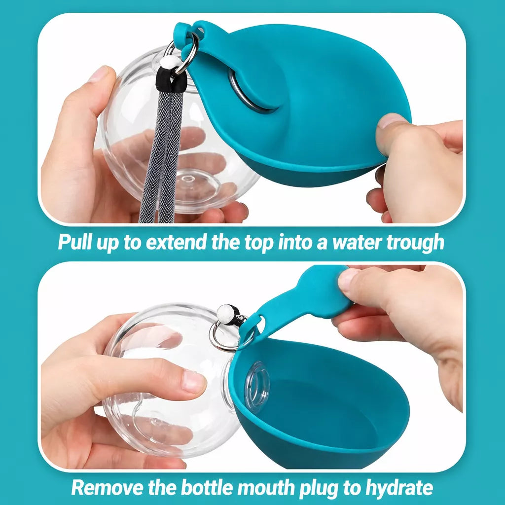 Portable Collapsible Dog Water Bottle