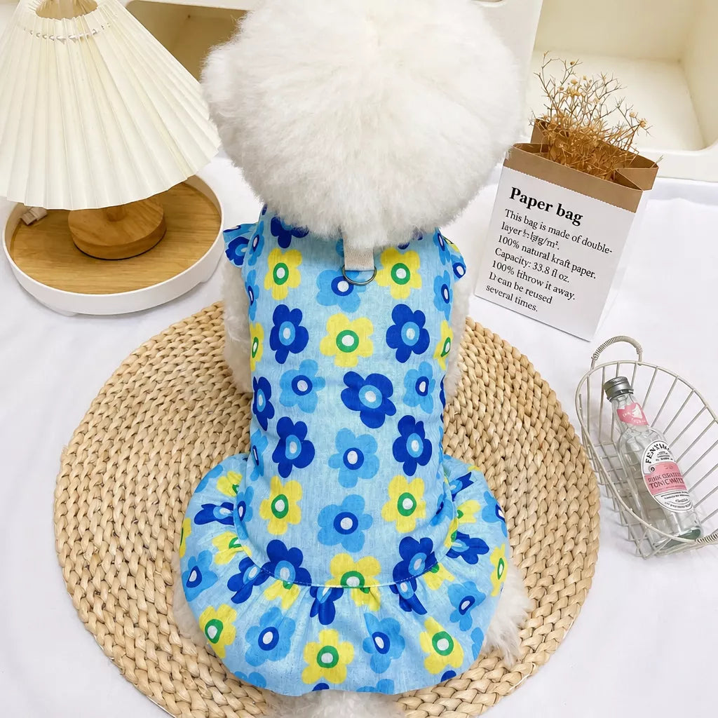 Mesh Pet Dress for Dogs and Cats