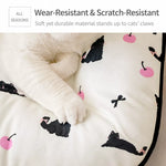 Cotton-Linen Pet Bed Cushion for Small Pets