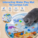 Inflatable Water-Filled Pet Mat with Pump