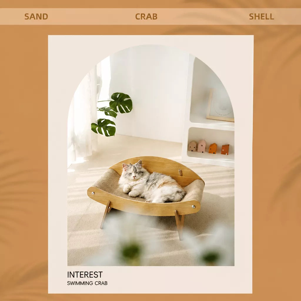 Sisal Cat Scratcher Lounge Bed