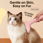 Curved Stainless Steel Pet Thinning Comb