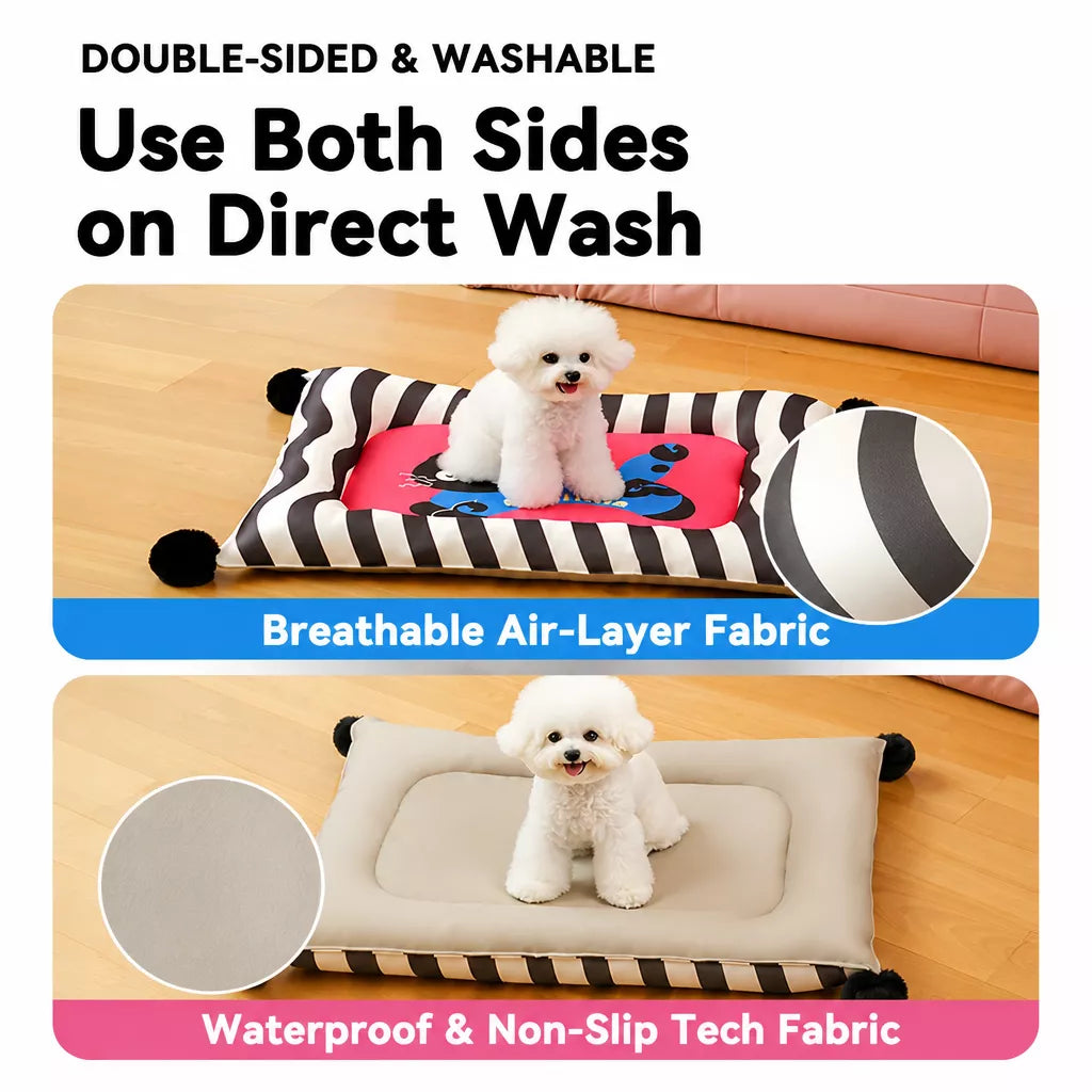 Nylon Pet Bed Mat for Small to Medium Dogs & Cats