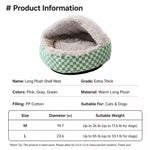 Semi-Enclosed Pet Bed for Cats and Small Dogs