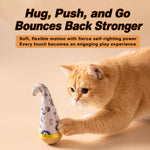 Wobble Cat Toy with Feather