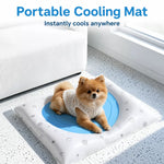 Gel Pet Mat with Oxford Cloth Cover for Cats and Dogs