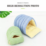 Semi-Enclosed Pet Bed with Removable Washable Cover