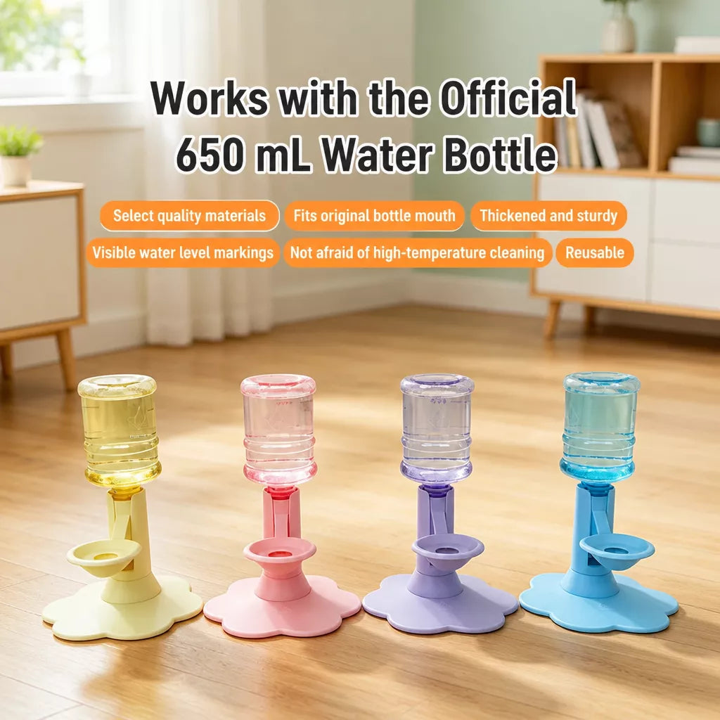 Adjustable Plastic Cat Water Dispenser