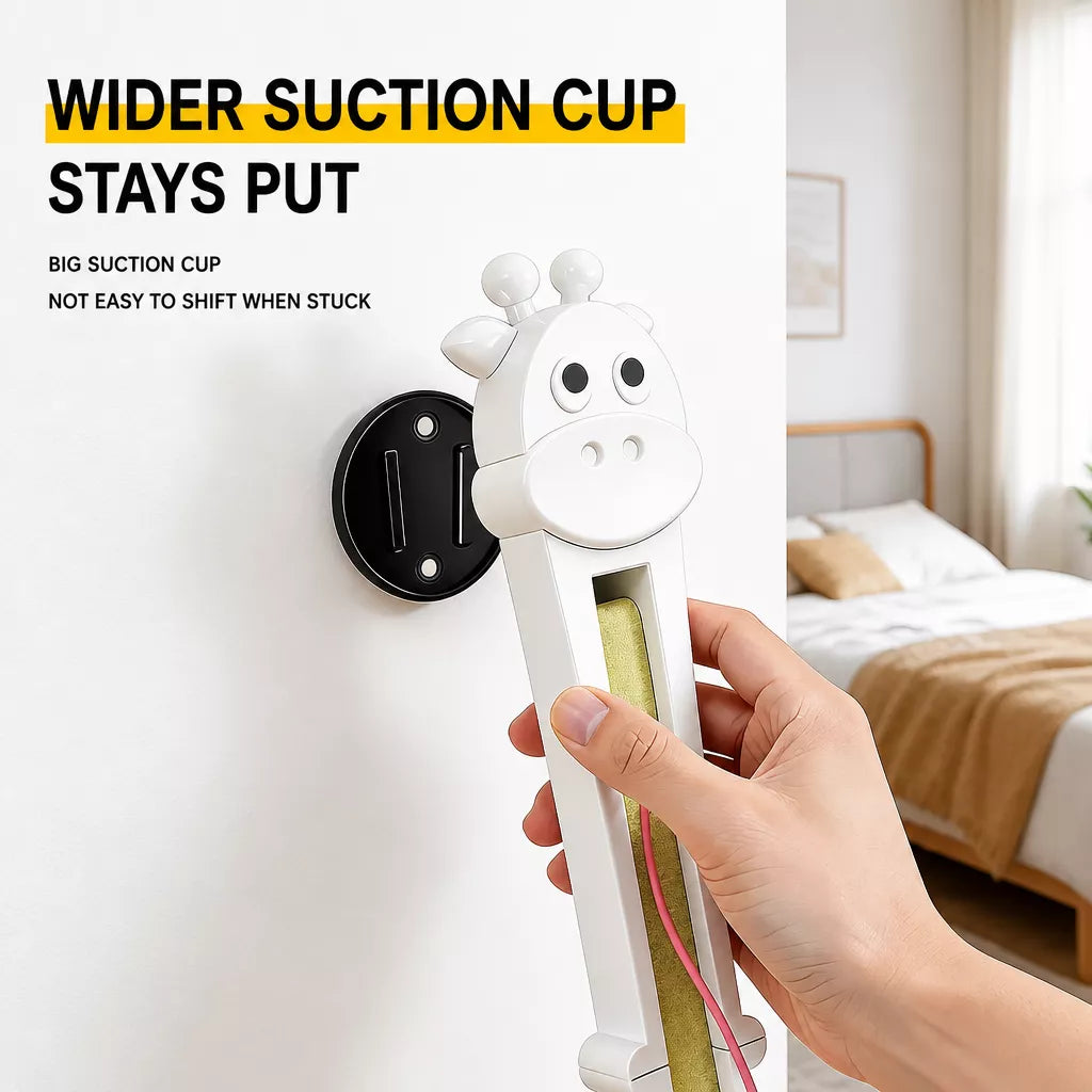 Automatic Wall-Mounted Cat Teaser Toy with Interactive Rope