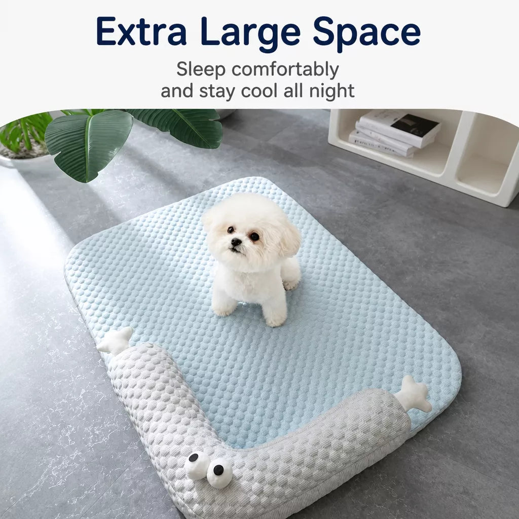 All-Season Removable-Washable Pet Bed Mat for Dogs and Cats