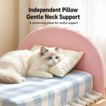 All-Season Pet Bed Mattress with Pillow