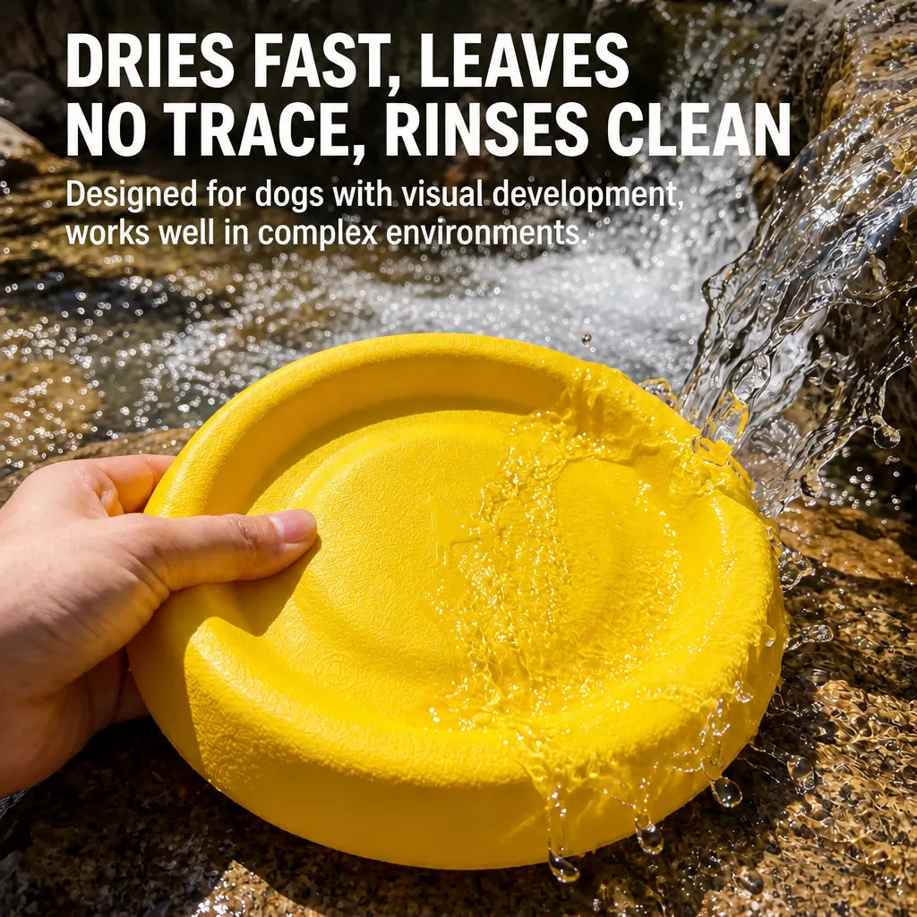 Floating Flying Disc Dog Toy Sets for Fetch and Water Play