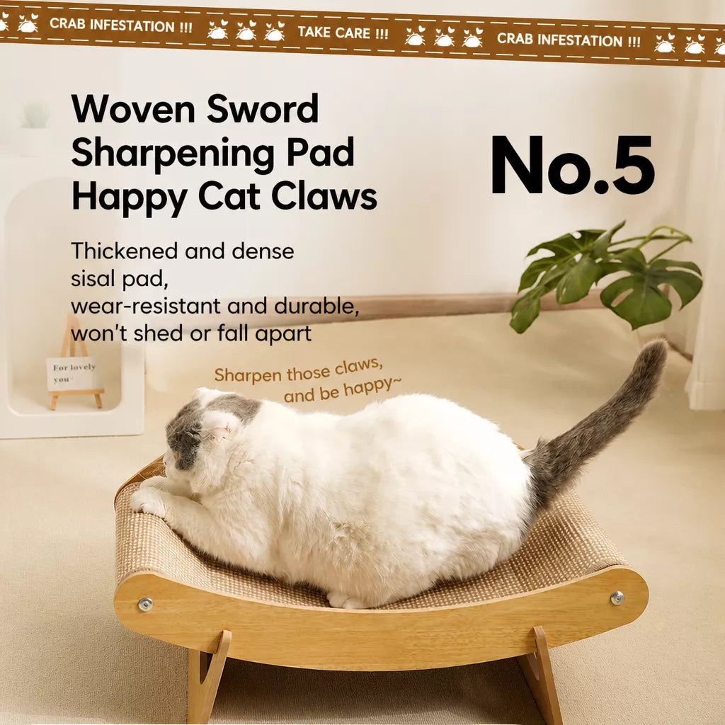 Sisal Cat Scratcher Lounge Bed