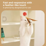 Cat Feather Teaser Ball Toy