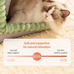 Enclosed Dog & Cat Bed House for Cozy Rest