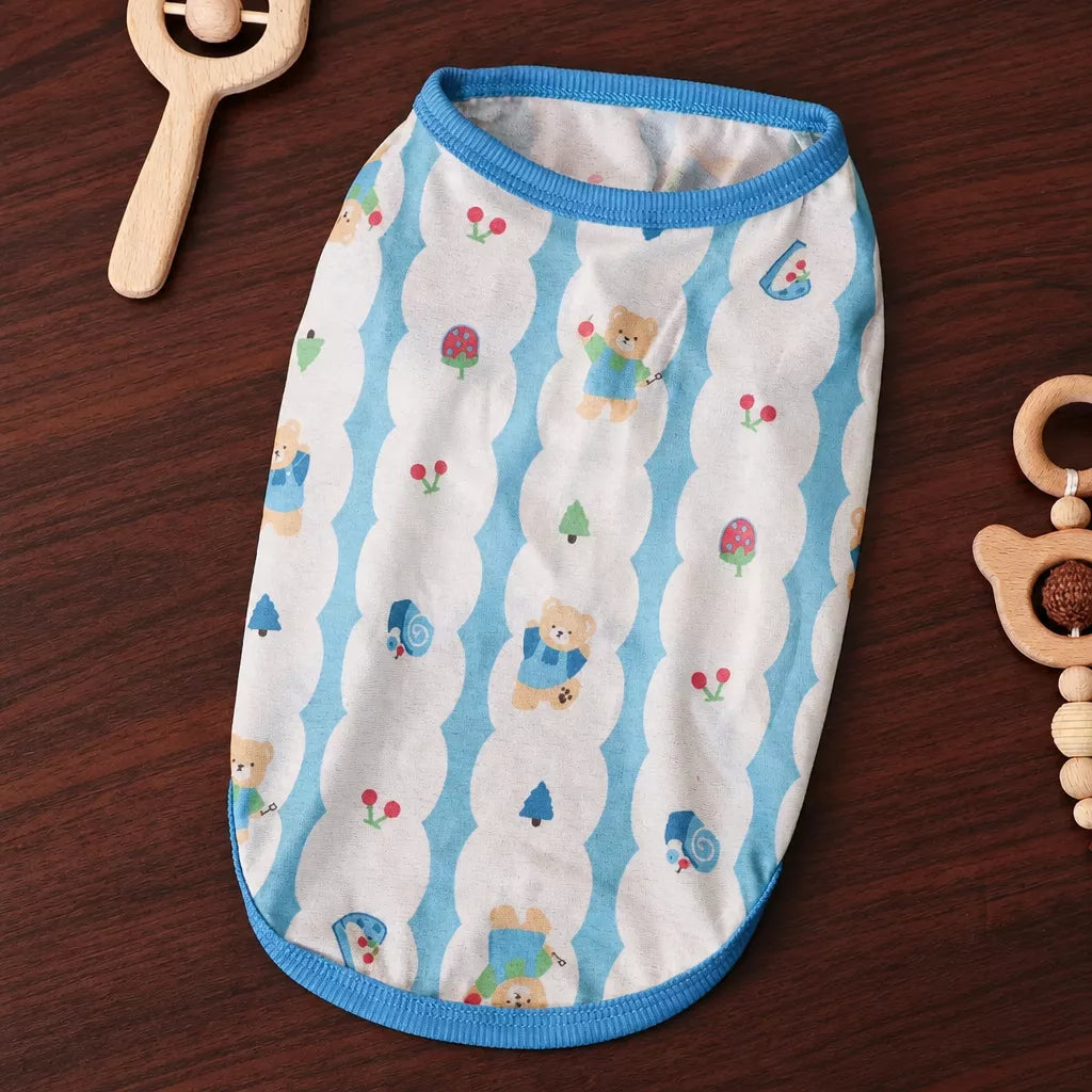 Lightweight Summer Pet Shirt for Small to Large Dogs and Cats