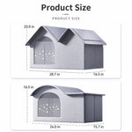 Enclosed Nylon Pet Bed for Cats and Dogs