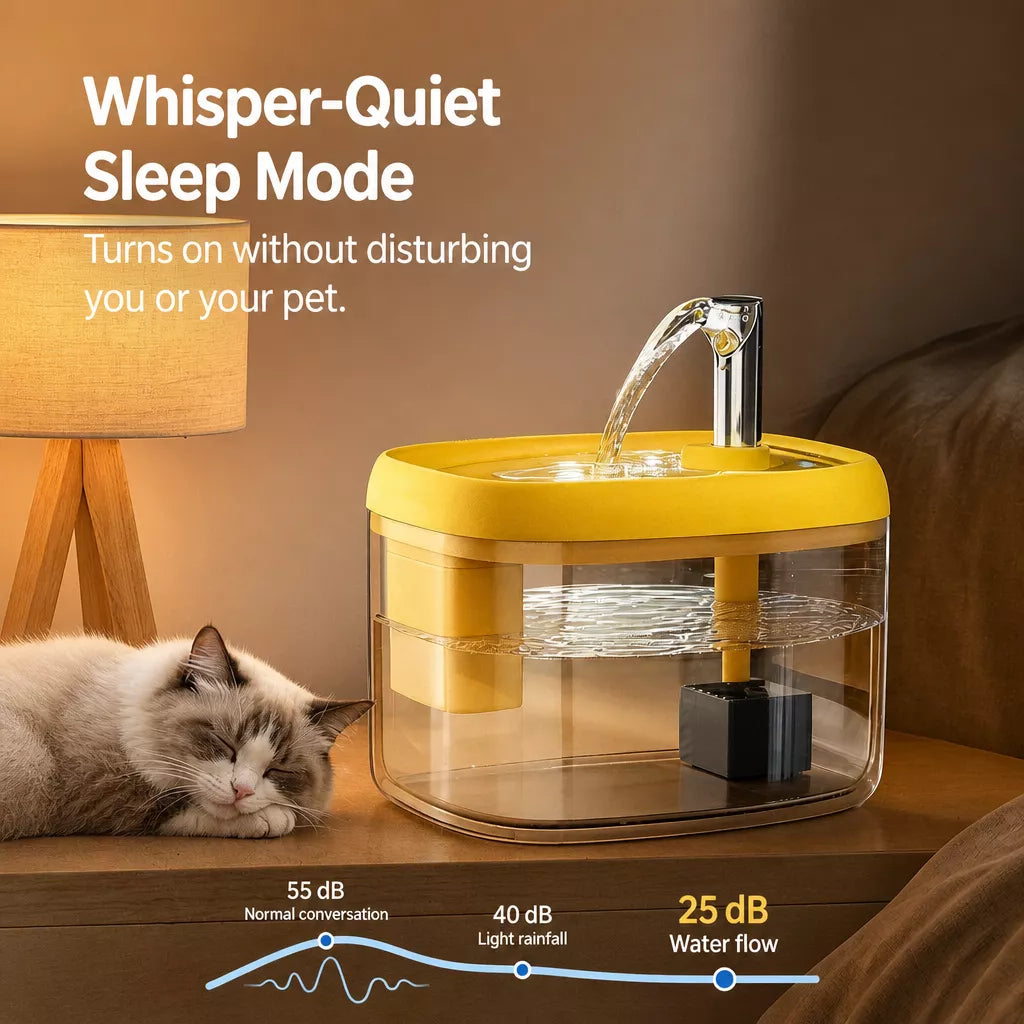 Automatic Pet Water Fountain for Cats and Dogs
