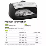 Covered Dog Bed Tent with Removable Washable Cushion
