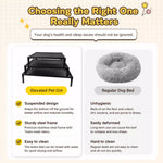 Elevated Portable Pet Bed with Removable, Washable Cover