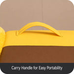 Enclosed Plush Pet Cave Bed with Carry Handle