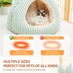 Enclosed Pet Bed Tent for Small Dogs and Cats