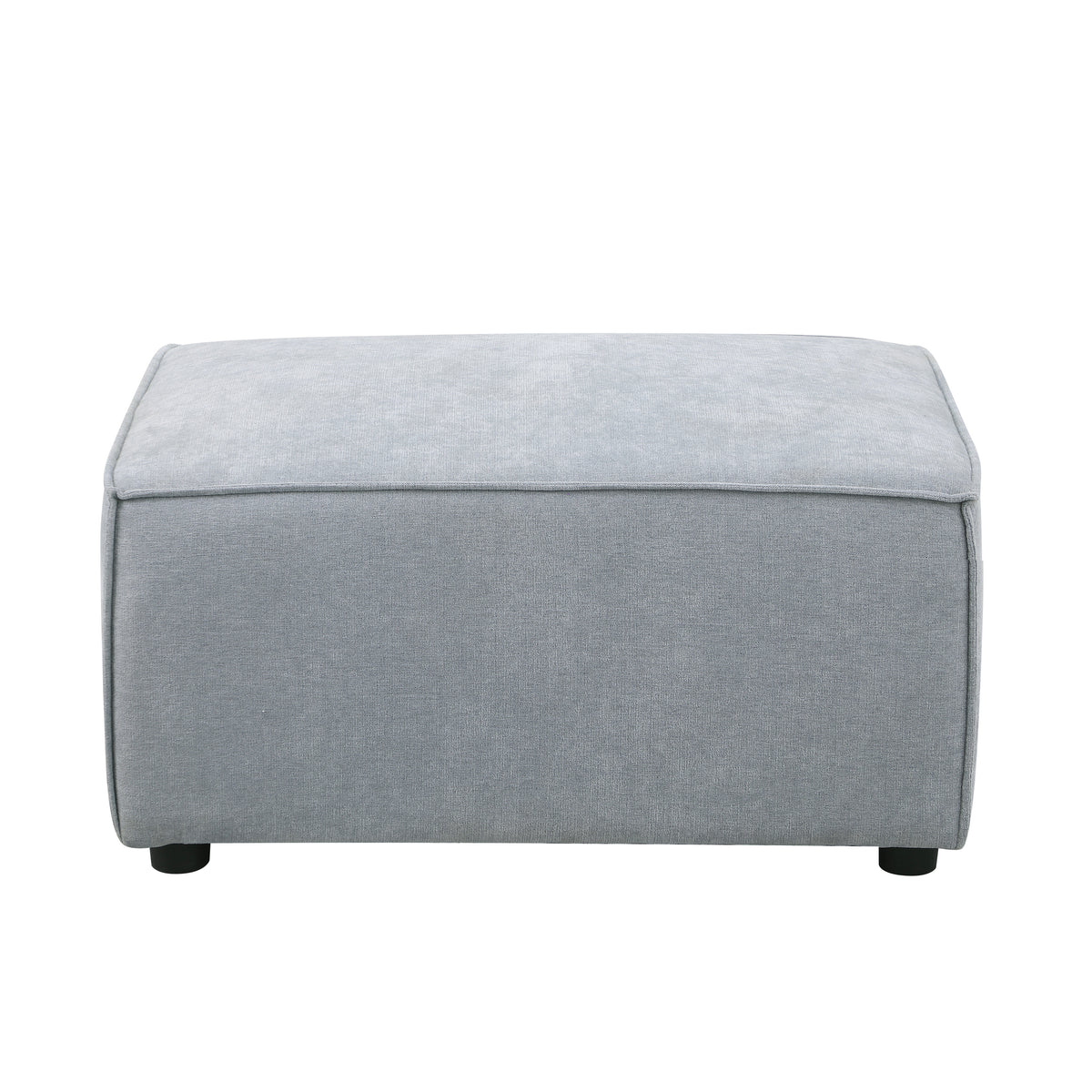 modular sofa Grayish bluechenille fabric,simple and grand, the seat and back is very soft. this is also a KNOCK DOWN sofa W1099P183970-djyc