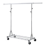 Clothes Rack Heavy Duty Clothing Rack 600LBS Rolling Clothes Racks for Hanging Clothes,Commercial Garment Rack Heavy Duty Clothes Rack Collapsible ＆ Portable Clothing Rack with Wheels W1903P172820-djyc