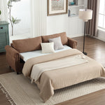 U_Style 80.7'' 2-in-1 Sofa Bed Sleeper with Large Mattress(63''*70.9*3.3 inch), for Living Room Spaces Bedroom Product Features W2705S00013-djyc