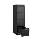 4 Drawer Vertical File Cabinet with Lock,Filing Cabinet, Metal Filing Cabinet for Home Office Organizer Storage Cabinet Letter Size/A4/Legal File W1247P173378-djyc