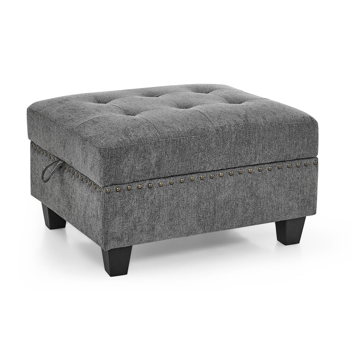 Ottoman for Modular Sectional,Grey(25.5"x31.5"x19") W48764324-djyc