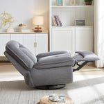 [VIDEO]360 Degree Corduroy Swivel Upholstered Manual Recliner Chair,Theater Recliner Sofa,Nursery Glider Rocker for Living Room W834S00279-djyc