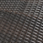 K&K 5 Pieces Patio Furniture Chair Sets, Patio Conversation Set With Wicker Cool Bar Table, Ottomans,Outdoor Furniture Bistro Sets for Porch,Backyard,Balcony,Poolside Black&Beige WF324995AAW-djyc