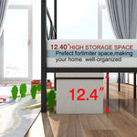 Metal Canopy Bed Frame, Platform Bed Frame Queen with X Shaped Frame Queen Black W84034643-djyc