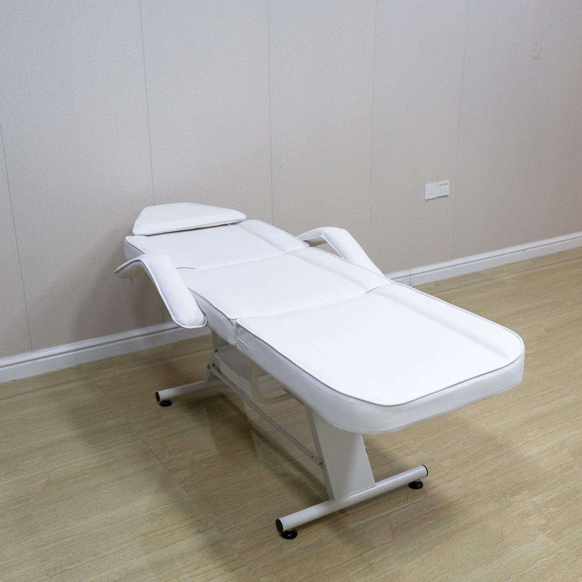 Tattoo Chair for Client, Facial Beds for Esthetician Adjustable 3-Section Lash Tattoo Bed, 72 Inches Facial Spa Chair Professional Tattoo Chair for Artist Beauty Massage Salon, White W1767P195861-djyc