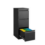 3 Drawer File Cabinet with Lock,Two Drawer Filing Cabinet,Vertical Metal File Cabinet for Home Office Organizer Storage Cabinet Fit Letter/A4/Legal Size File W1247P173369-djyc