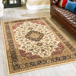 Classic GC_VIN5001 Cream 7 ft. 10 in. x 10 ft. 3 in. Area Rug-B186P452231