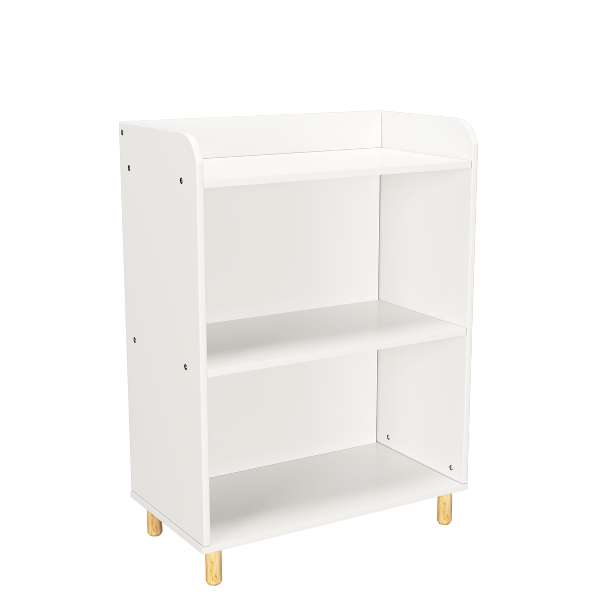 Kids 3-Tier Bookcase, Children's Book Display, Bookshelf Toy Storage Cabinet Organizer for Children's Room, Playroom, Nursery W808105250-djyc