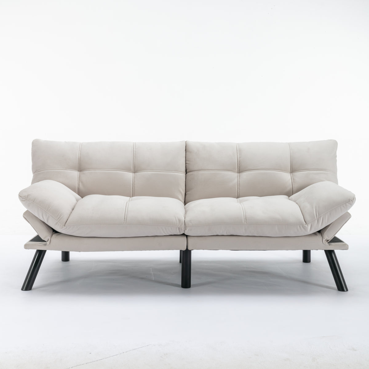 Cream Convertible Folding Modern sofa Bed W570124915-djyc