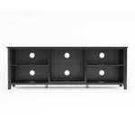 TV Stand Storage Media Console Entertainment Center,Tradition Black W88137231-djyc