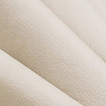 Modern Beige & Black Orange Accented Stainless Steel Faux Leather Sofa fbby-1382