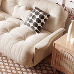 Luxurious Beige Leathaire Sofa - Ultimate Comfort and Style for Your Living Room fbby-1395