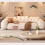 Stylish Cotton Beige Figure Sofa – Perfect Blend of Comfort and Elegance fbby-1402