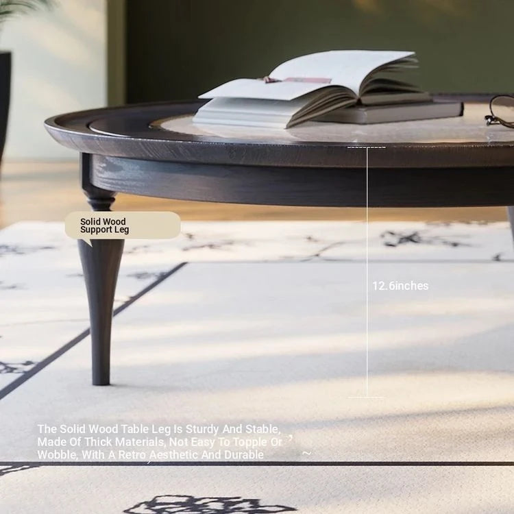 Elegant Ash Wood and Glass Coffee Table Set – Modern Living Room Centerpieces fbgym-4750
