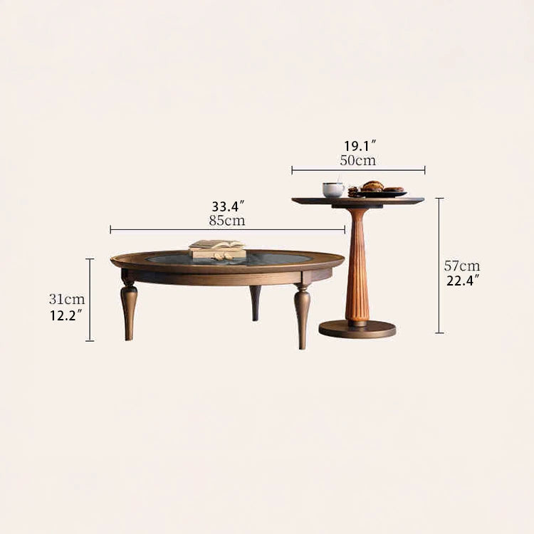 Elegant Ash Wood and Glass Coffee Table - Timeless Design for Modern Living Rooms fbgym-4753