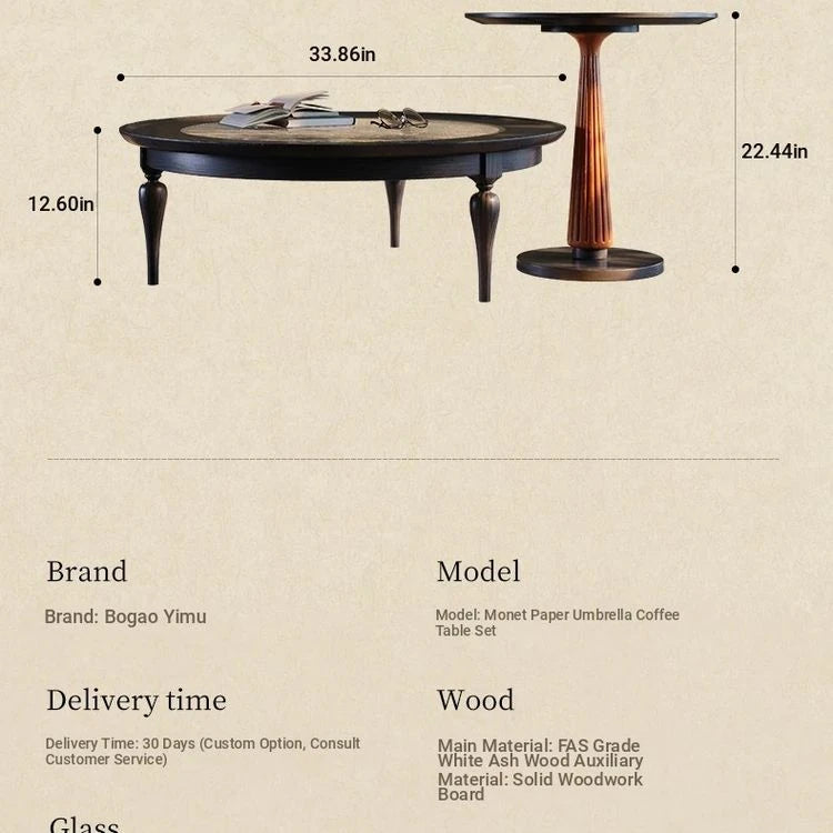 Elegant Ash Wood and Glass Coffee Table - Timeless Design for Modern Living Rooms fbgym-4753