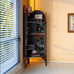 Stylish Ash Wood Storage Rack with Glass Accent - Perfect for Organizing Your Space! fbgym-4755