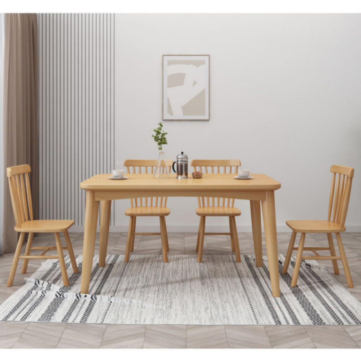 Elegant Brown Natural Wood Table for Your Home Decor fcf-1490